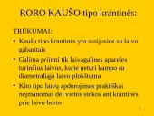 Roro terminalai ir jų krovos įrangos tipai 20 puslapis