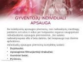 Gyventojų ir turto apsauga įvykus radiacinei avarijai 18 puslapis