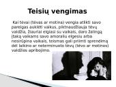 Vaikų bei tėvų tarpusavio teisės ir pareigos 12 puslapis