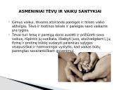 Vaikų bei tėvų tarpusavio teisės ir pareigos 9 puslapis