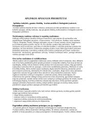 Pagrindinės aplinkosauginės problemos Lietuvoje 11 puslapis