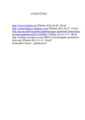 Pagrindinės aplinkosauginės problemos Lietuvoje 17 puslapis