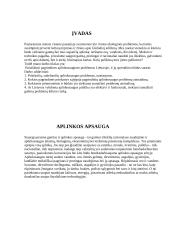 Pagrindinės aplinkosauginės problemos Lietuvoje 3 puslapis