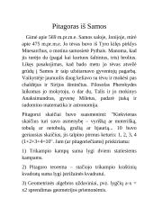 Graikų matematikai – filosofai 2 puslapis