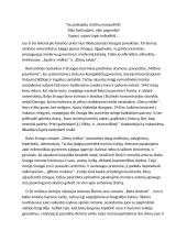 Ar grožinės literatūros kūrinyje atpažįstami autoriaus biografijos faktai padeda suprasti kūrinį ar trukdo? Savo mintis pagrįskite lietuvių literatūros pavyzdžiais 2 puslapis