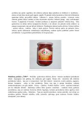 Prekių įpakavimo trumpa analizė 2 puslapis