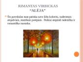 10 patikusiųjų dailės kūrinių charakteristika 11 puslapis