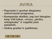 Geriausių antivirusinių programų aptarimas 13 puslapis