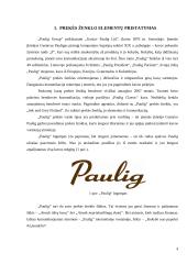 Paulig prekės ženklo analizė 4 puslapis