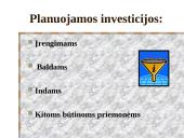 Verslo planas ,,Doro spageterija”  11 puslapis