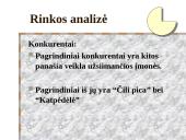 Verslo planas ,,Doro spageterija”  14 puslapis