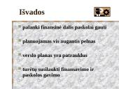 Verslo planas ,,Doro spageterija”  20 puslapis