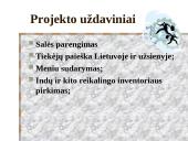 Verslo planas ,,Doro spageterija”  5 puslapis