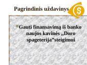 Verslo planas ,,Doro spageterija”  7 puslapis