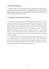 Organizacinių valdymų struktūrų projektavimas 4 puslapis