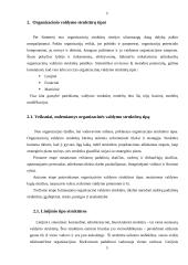 Organizacinių valdymų struktūrų projektavimas 5 puslapis