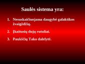 Saulės sistemos planetos pristatymas 14 puslapis