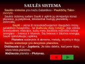 Saulės sistemos planetos pristatymas 3 puslapis