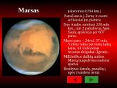 Saulės sistemos planetos pristatymas 7 puslapis