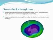 „Šiltnamio efektas“: galimi pavojai. Atmosferos sudėtis. Užterštumas 13 puslapis