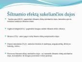 „Šiltnamio efektas“: galimi pavojai. Atmosferos sudėtis. Užterštumas 4 puslapis