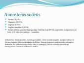 „Šiltnamio efektas“: galimi pavojai. Atmosferos sudėtis. Užterštumas 8 puslapis