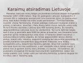 Tautinės mažumos Lietuvoje - Karaimai 7 puslapis