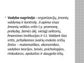 Kas yra vadyba? Skaidrės 5 puslapis