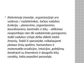 Kas yra vadyba? Skaidrės 8 puslapis