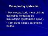 Viešųjų kalbų samprata, rūšys, struktūra 6 puslapis