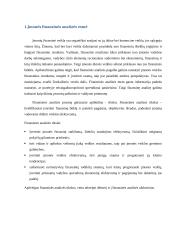 Įmonės UAB „X“ finansinė analizė 5 puslapis