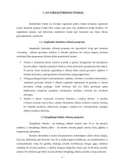 ES struktūriniai fondai, jų parama Lietuvai 4 puslapis