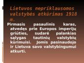 Lietuvos valstybės atkūrimas ir LR laikinoji konstitucija 2 puslapis