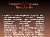 Lietuvos valstybės atkūrimas ir LR laikinoji konstitucija 5 puslapis
