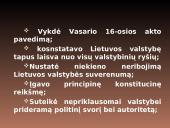 Lietuvos valstybės atkūrimas ir LR laikinoji konstitucija 6 puslapis