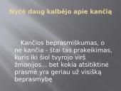 Nyčės filosofija pristatymas 12 puslapis