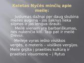 Nyčės filosofija pristatymas 14 puslapis