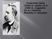 Nyčės filosofija pristatymas 3 puslapis
