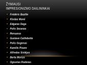 Impresionizmas pristatymas 7 puslapis