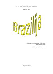 Brazilija ir jos charakteristika