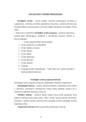 Socialinio tyrimo programa. Atrankos 4 puslapis