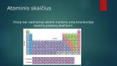 Atomo sandara. Skaidrės 11 puslapis