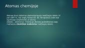Atomo sandara. Skaidrės 12 puslapis