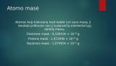Atomo sandara. Skaidrės 10 puslapis