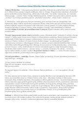 Privalomų autorių konspektas abiturientui 8 puslapis