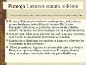 Teisės istorijos paskaita “Lietuvos Didžiosios Kunigaikštystės statutai”  15 puslapis