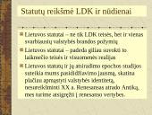 Teisės istorijos paskaita “Lietuvos Didžiosios Kunigaikštystės statutai”  18 puslapis