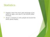 The English language 5 puslapis