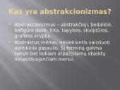 Abstrakcionizmas skaidrės 3 puslapis