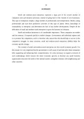 Smulkių ir vidutinių įmonių vaidmuo Lietuvos ekonomikoje 10 puslapis